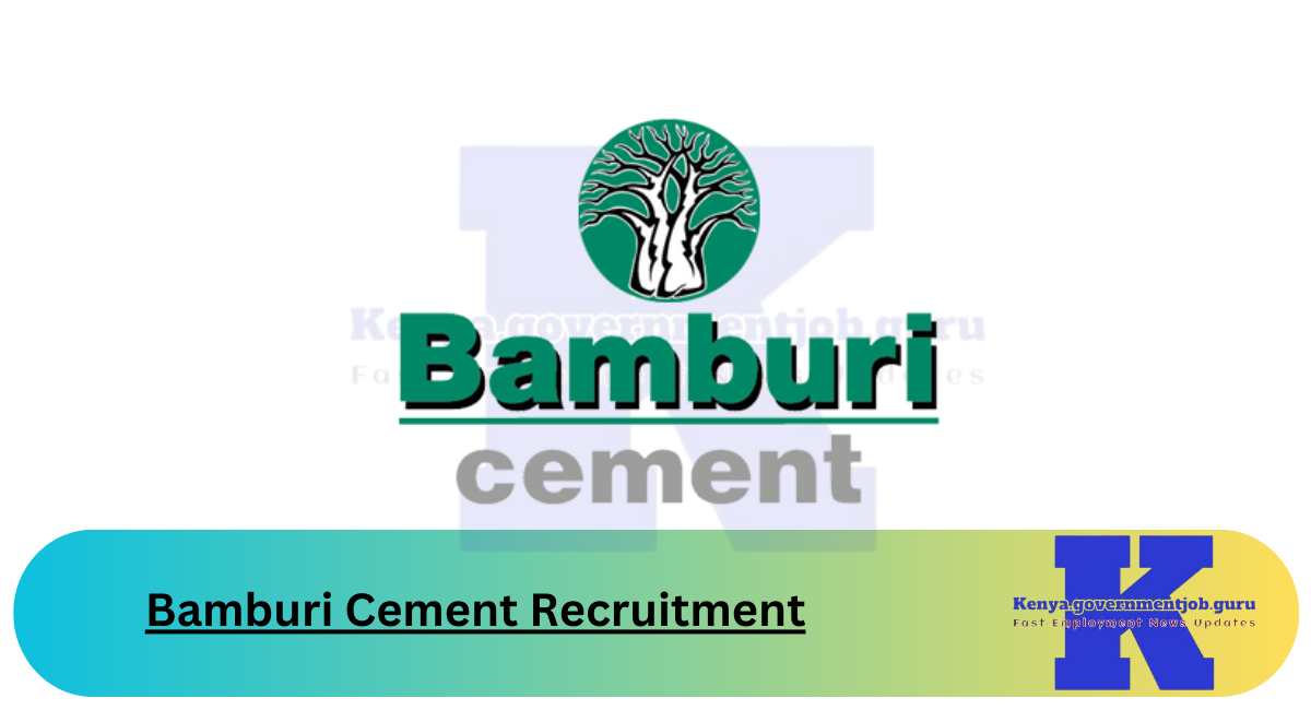 Bamburi Cement Recruitment