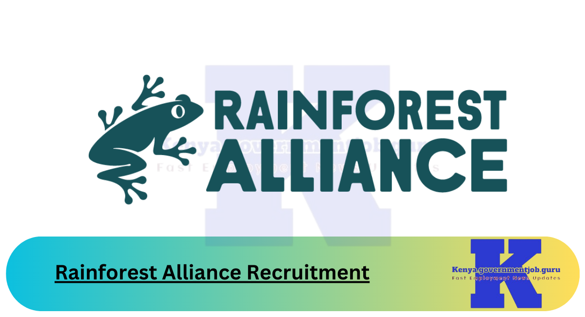 Rainforest Alliance Recruitment