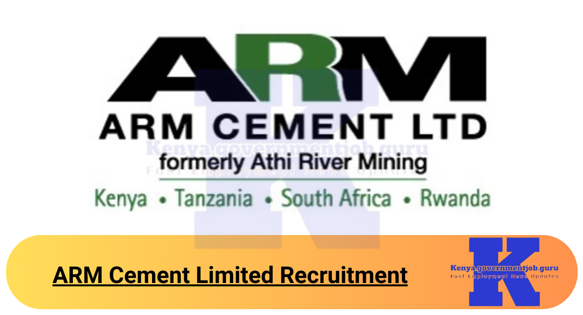 ARM Cement Limited Recruitment