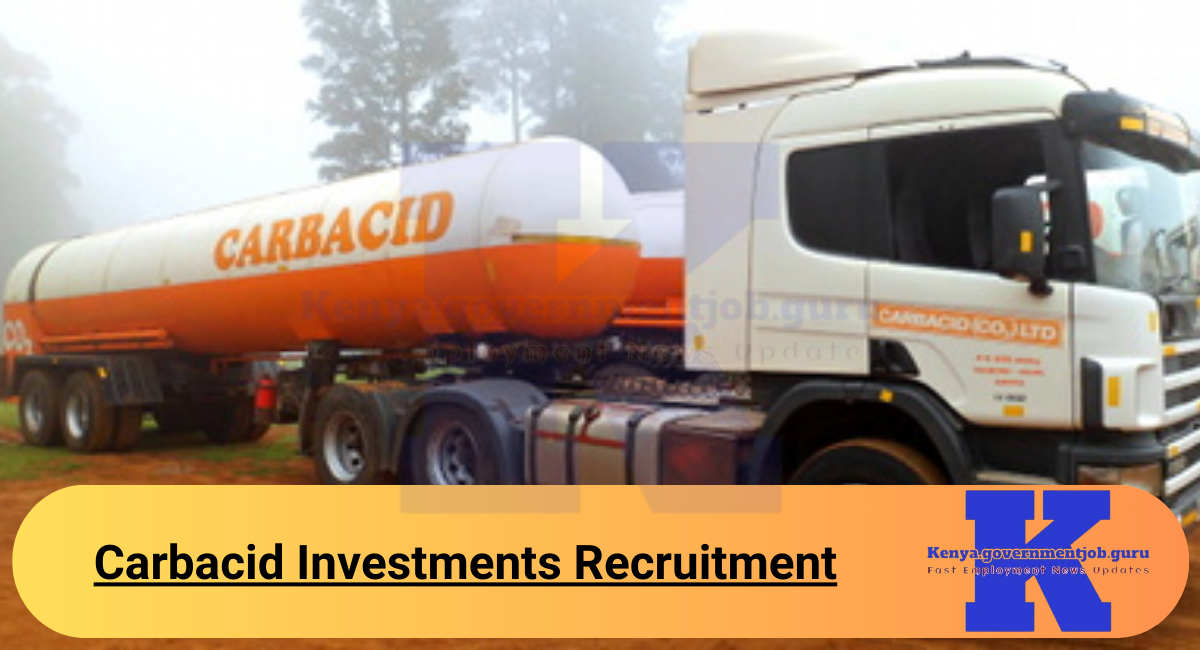 Carbacid Investments Recruitment