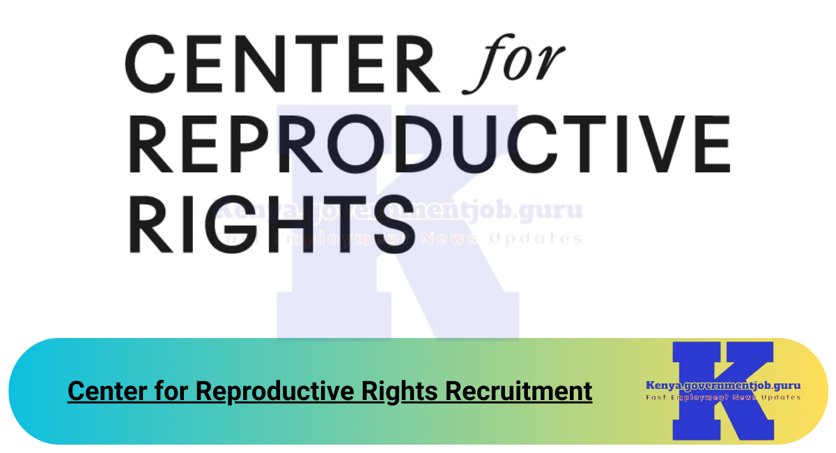 Center for Reproductive Rights Recruitment