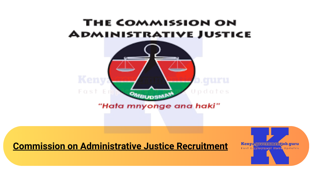 Commission on Administrative Justice Recruitment