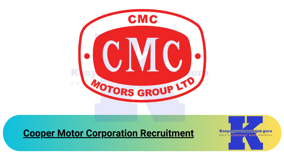 Cooper Motor Corporation Recruitment