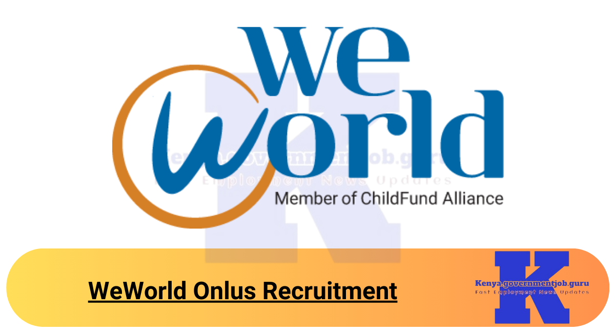 WeWorld Onlus Recruitment