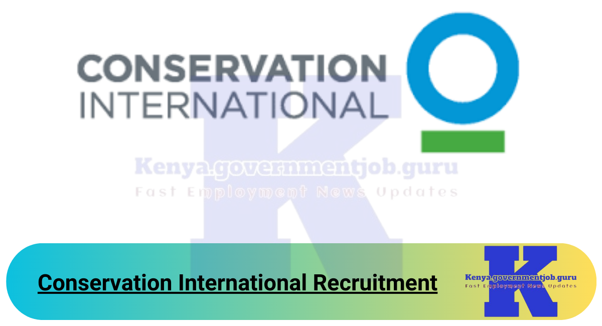 Conservation International Recruitment