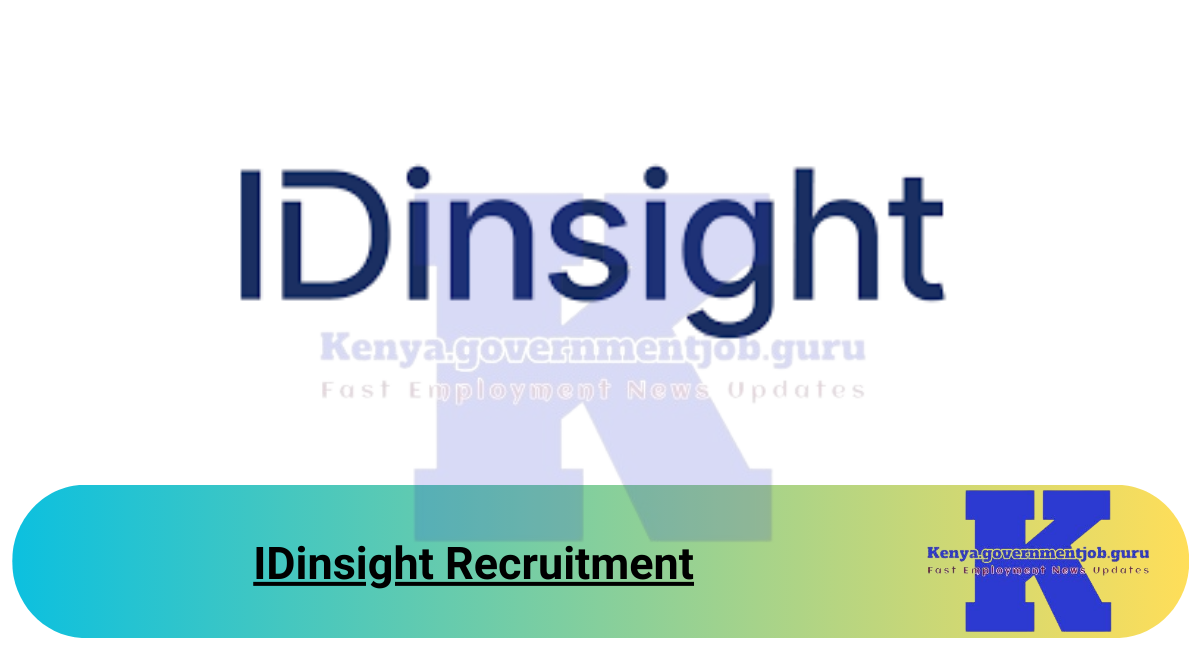 IDinsight Recruitment