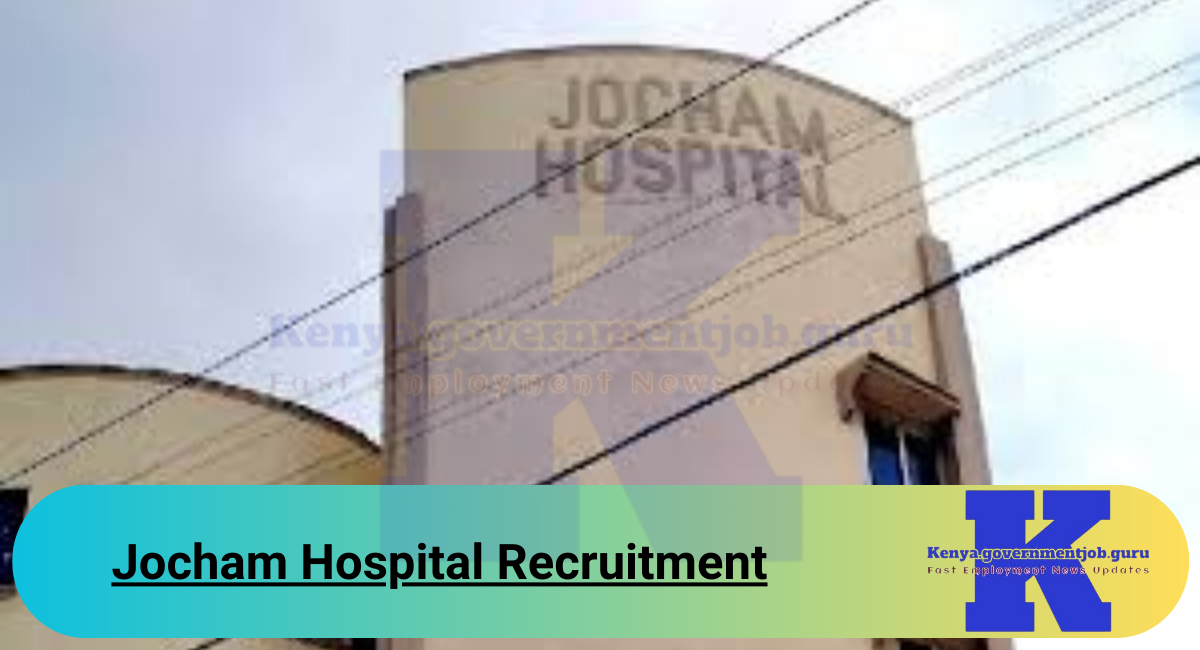 Jocham Hospital Recruitment