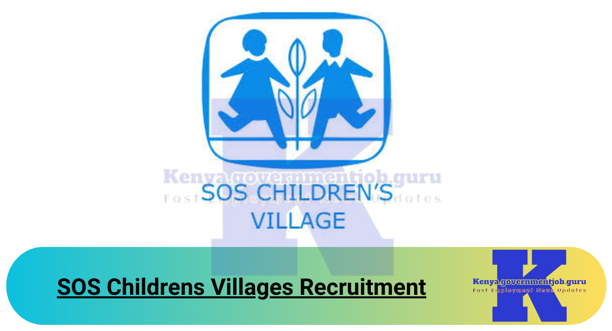 SOS Childrens Villages Recruitment