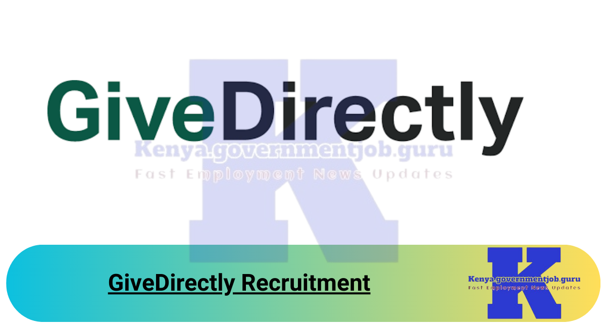 GiveDirectly Recruitment