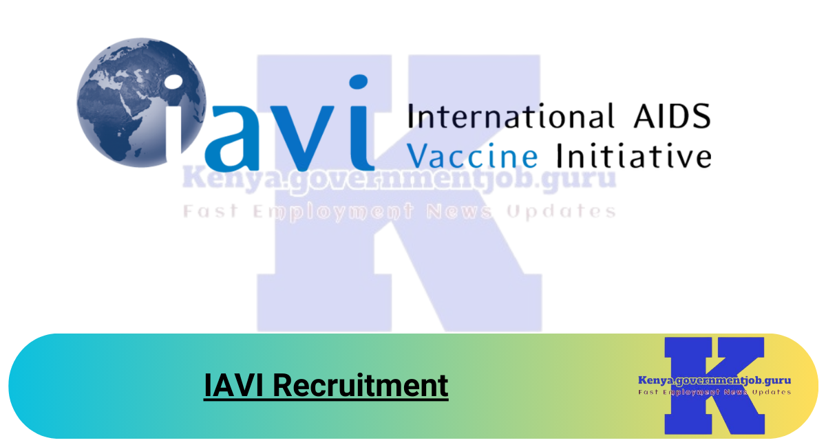 IAVI Recruitment