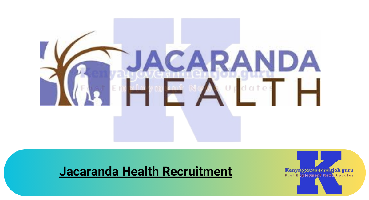 Jacaranda Health Recruitment