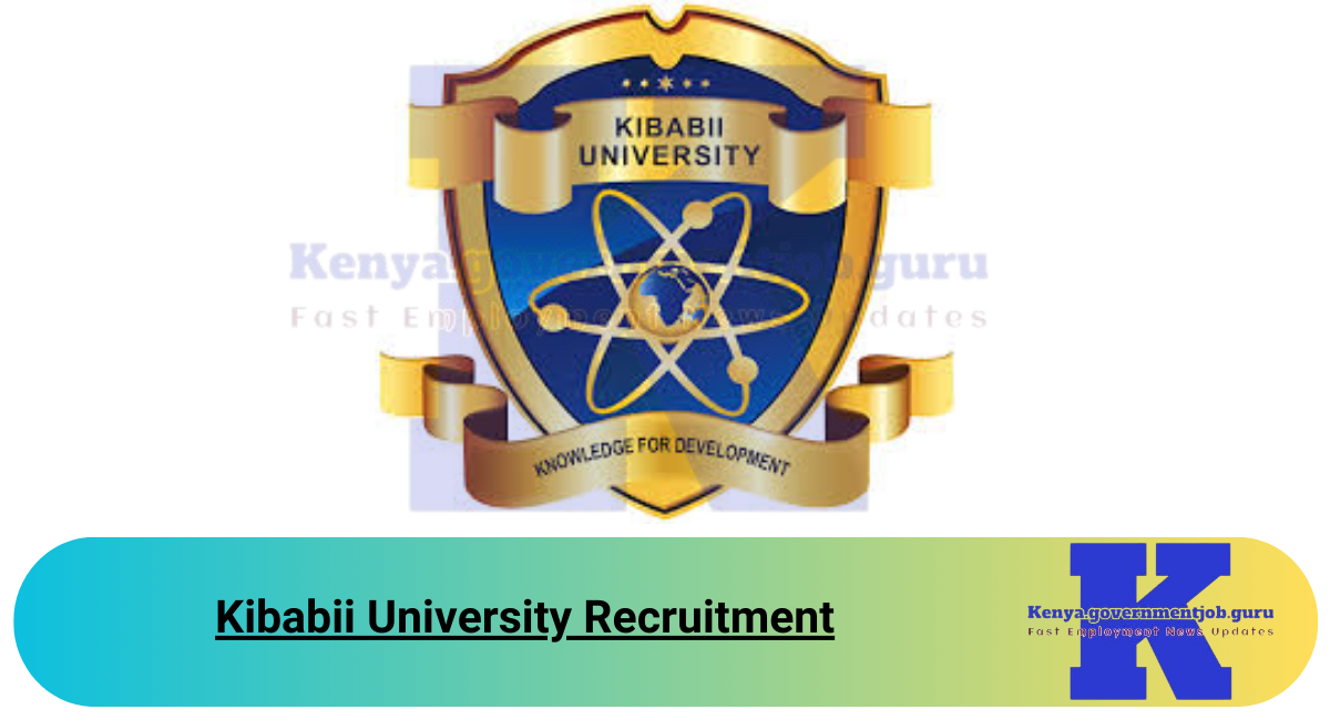 Kibabii University Recruitment