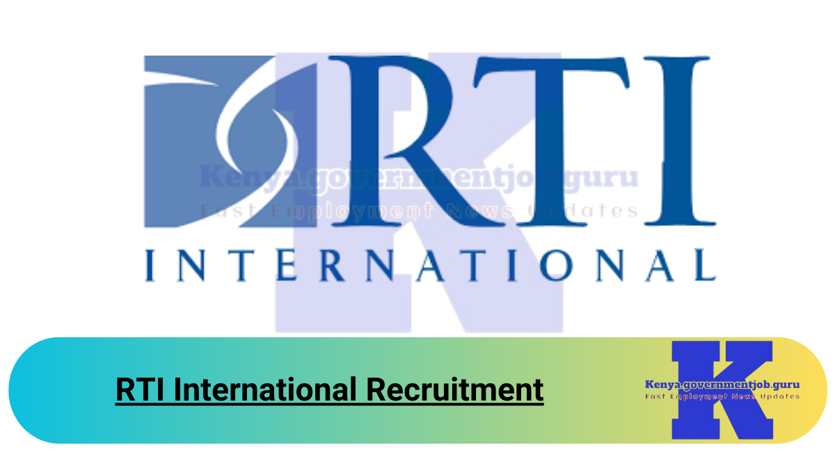 RTI International Recruitment