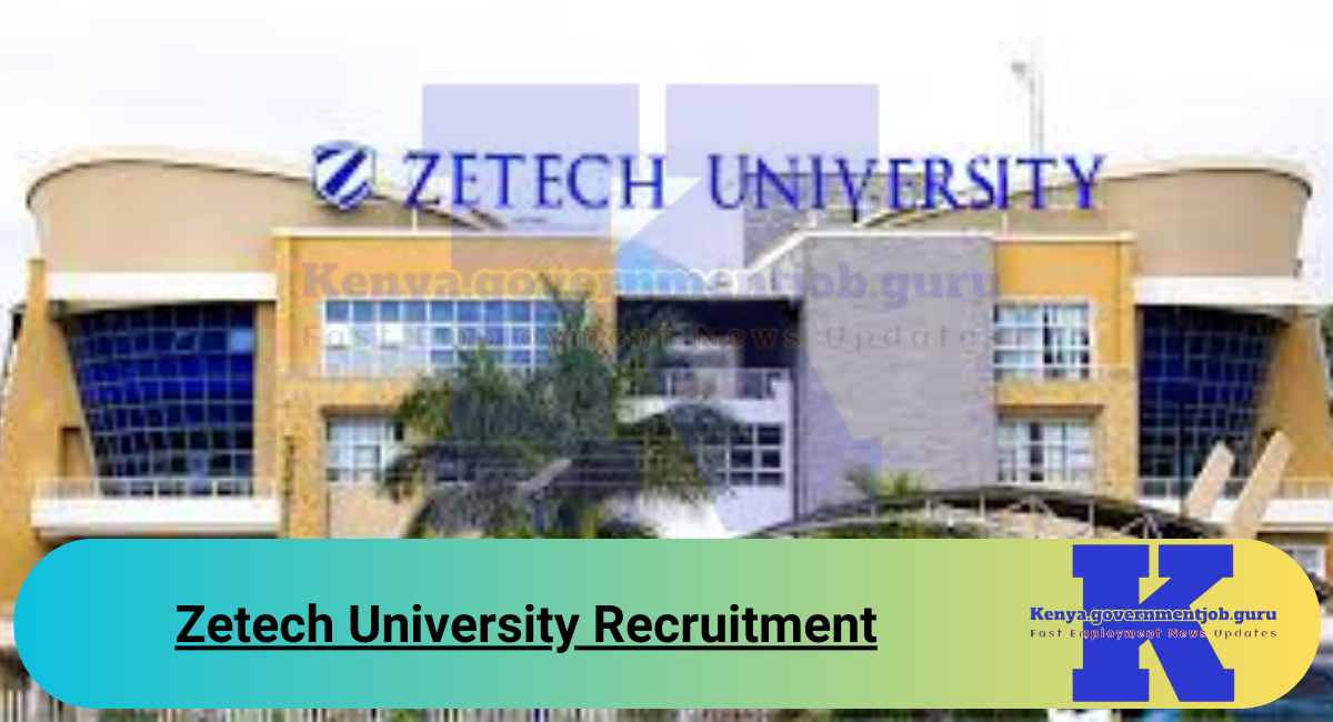 Zetech University Recruitment