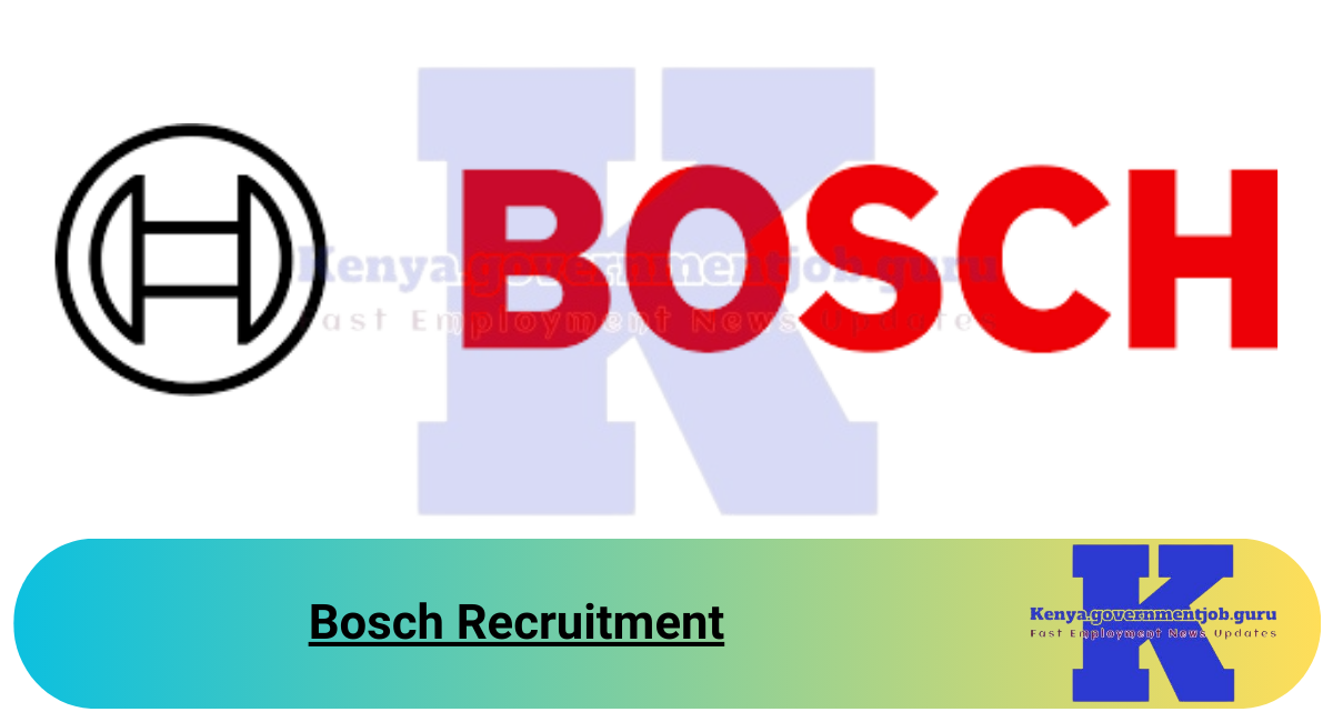 Bosch Recruitment