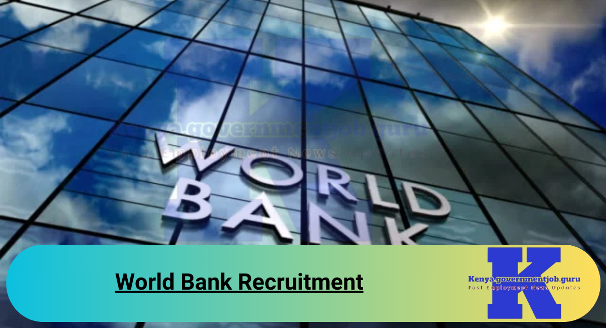 World Bank Recruitment